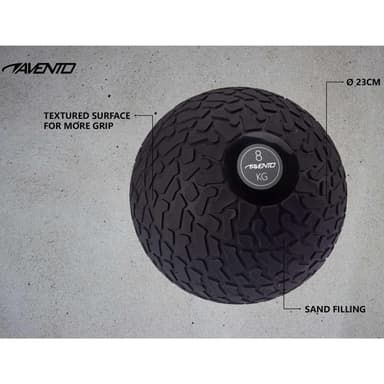 Avento Medicinboll slam texturerad 8 kg