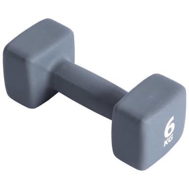 vidaXL Hantel neopren 6 kg