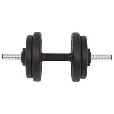 vidaXL Skivstång och hantlar set 30 kg