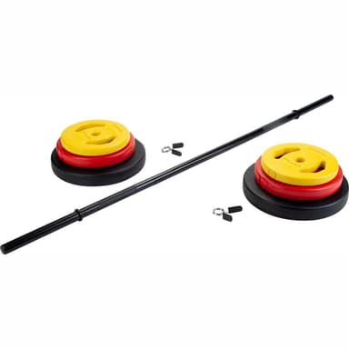 vidaXL Skivstång set 20 kg