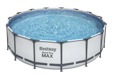 Bestway Steel Pro Max 56438 ovanmarkpool (Ø427/H122) med tillbehör