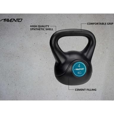 Avento Kettlebell 4kg syntet