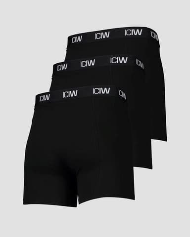 ICIW Boxer Black 3-Pack, Kalsonger S