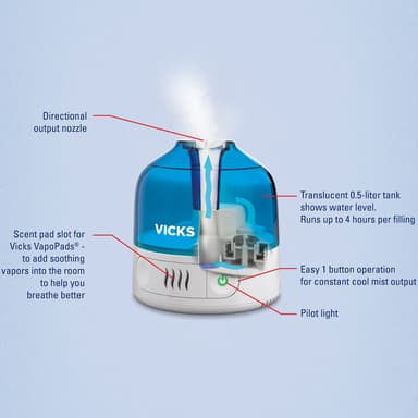 Luftfuktare Cool Mist Personal VUL505