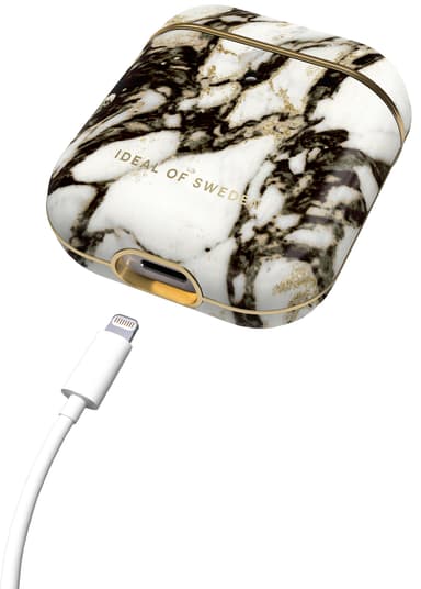 iDeal of Sweden AirPods Gen 1/ 2 fodral (Calacatta Golden Marble)