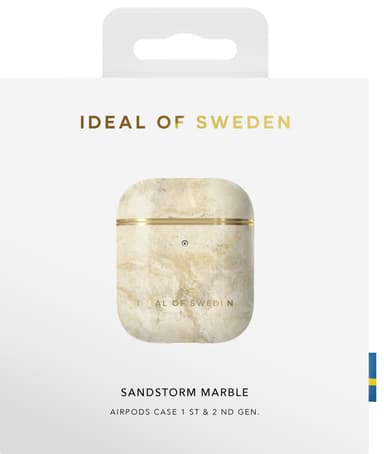 iDeal of Sweden AirPods Gen 1/ 2 fodral (Sandstorm Marble)