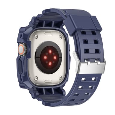 INF Skyddsfodral och armband för Apple Watch Ultra 49mm Mörkblå