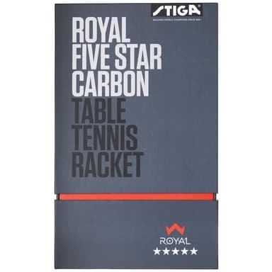 STIGA Royal Five Star Carbon, Bordtennisracket
