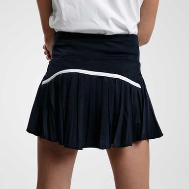 RS Girls Match Skirt Dark Blue, Underdelar tjej 8-10 ÅR