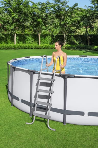 Bestway Steel Pro Max 56438 ovanmarkpool (Ø427/H122) med tillbehör