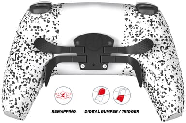 King PS5 Prime Pro trådlös kontroll (svart)