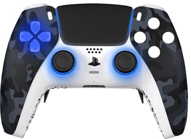 King PS5 Prime Pro trådlös kontroll (svart)