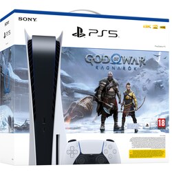 PlayStation 5 + God of War Ragnarök paket