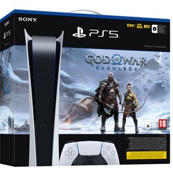 PlayStation 5 Digital Edition + God of War Ragnarök paket