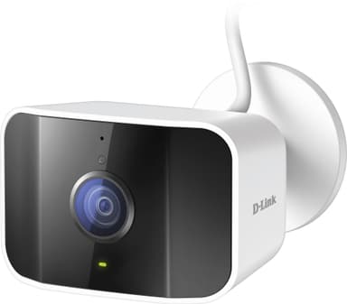 D-Link Mydlink 2k QHD utomhuskamera (vit)