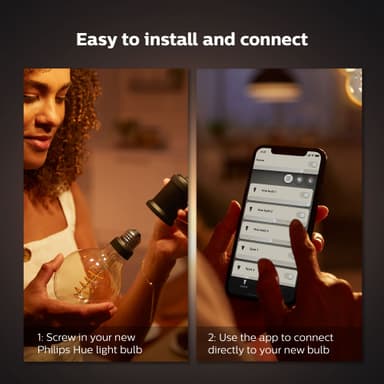 Philips Hue W Globe 7.2W Filam. G125 E27