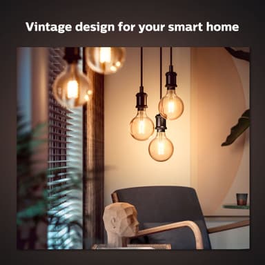 Philips Hue W Globe 7.2W Filam. G125 E27