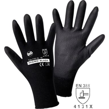 Nylon Arbetshandske Storlek (handskar): 9, L EN