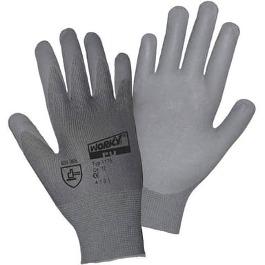 Nylon Arbetshandske Storlek (handskar): 7, S EN 388 CAT