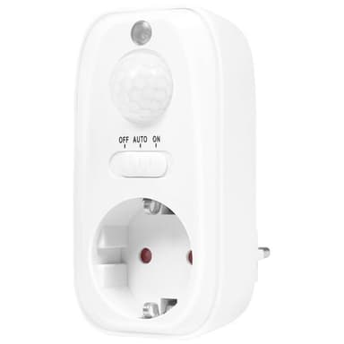 LogiLink PA0248 PIR-rörelsedetektor 100 ° Vit IP20