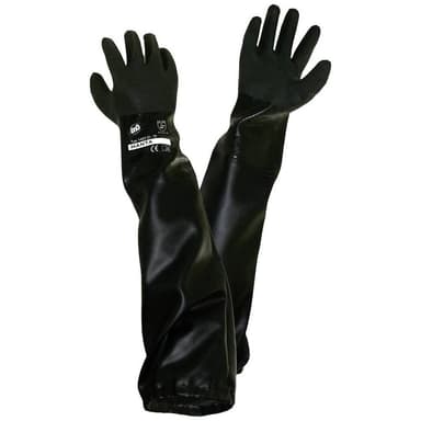 PVC Sandblästrings-handskar Storlek (handskar):