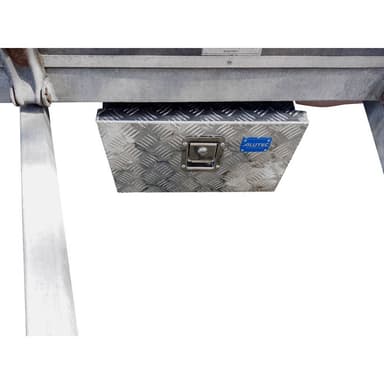 Plåtlåda räfflad Alutec TRUCK 23 41023 Aluminium (L x B