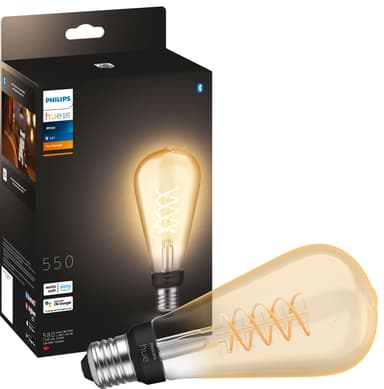 Philips Hue W glödlampa 7.2W Filament ST72 E27