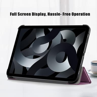 Apple iPad 10.9 2022 Slim fit tri-fold fodral - Lila