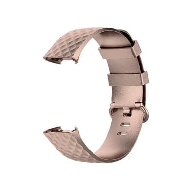Silikonarmband Fitbit Charge 4 / Charge 3 / Charge 3 SE - stl. S Roséguld