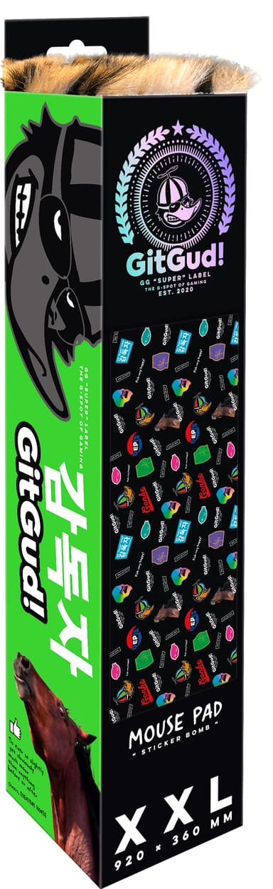 GitGud! Sticker Bomb musmatta