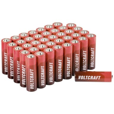 Batteri AA (R6) Alkaliskt VOLTCRAFT Industrial LR6 SE
