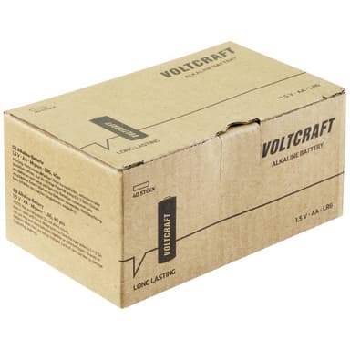 Batteri AA (R6) Alkaliskt VOLTCRAFT Industrial LR6 SE