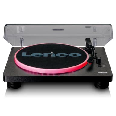Lenco LS-50 LED Skivspelare, Svart