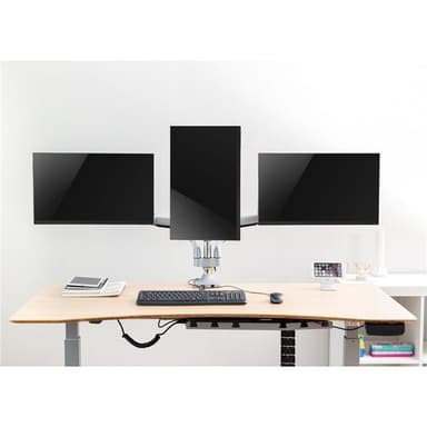 LogiLink Monitorarm trippel 13-32"" gas