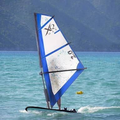 XQ Max Uppblåsbar WindSUP komplett Vindsurfingpaket 305 cm, Lime