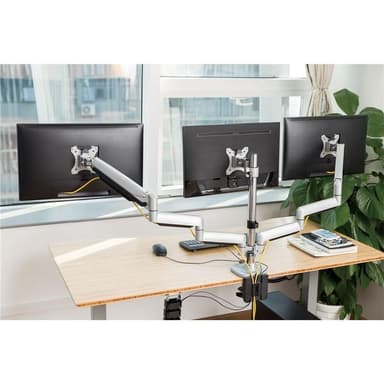 LogiLink Monitorarm trippel 13-32"" gas