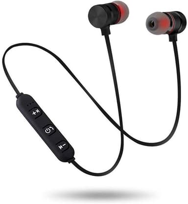 Trådlösa Bluetooth Hörlurar, Vattentålig, Svart