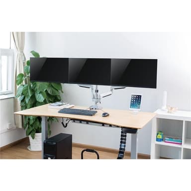 LogiLink Monitorarm trippel 13-32"" gas