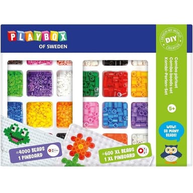 Playbox Pärlset XL Rörpärlor & Midi Rö
