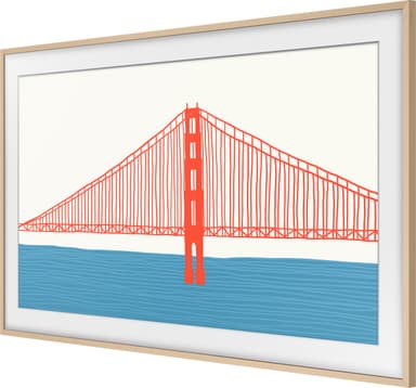 Samsung The Frame 50" frame (2021-2023, beige)