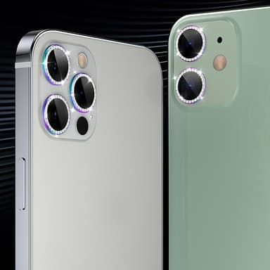 INF Kameralinsskydd 3-pack Flerfärgad iPhone 12 Pro Max