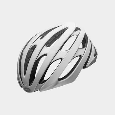 Bell Stratus MIPS Matte/Gloss White/Silver, Cykelhjälm Grå S