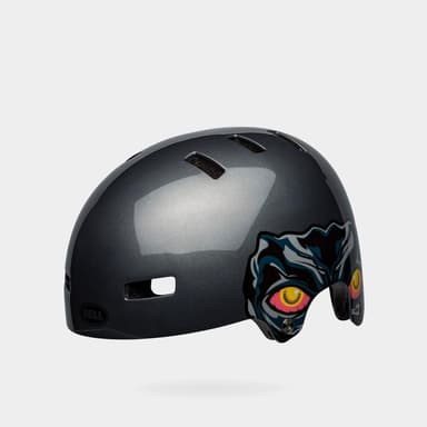 Bell Span Nightwalker Gloss Nightwalker Gloss Gunmetal, Cykelhjälm Grå XS