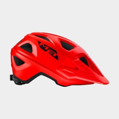 Met Echo Red/Matt, Cykelhjälm Röd M