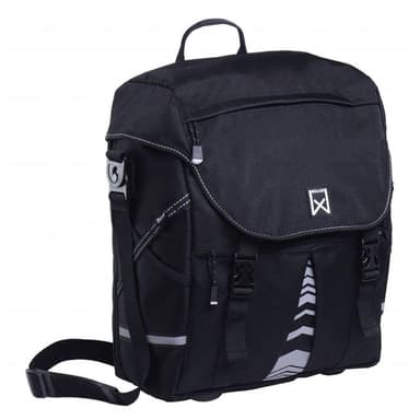 vidaXL Cykelväska XL 1200 25 L svart