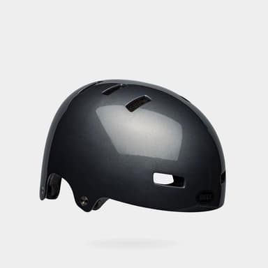 Bell Span Nightwalker Gloss Nightwalker Gloss Gunmetal, Cykelhjälm Grå XS