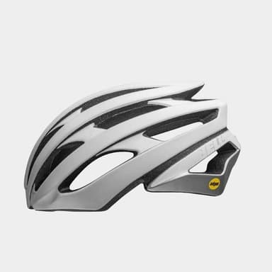 Bell Stratus MIPS Matte/Gloss White/Silver, Cykelhjälm Grå S