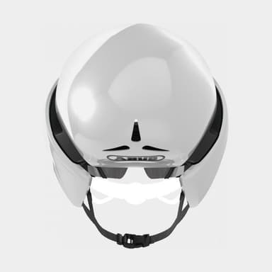 Abus GameChanger TT Shiny White, Cykelhjälm Vit Large