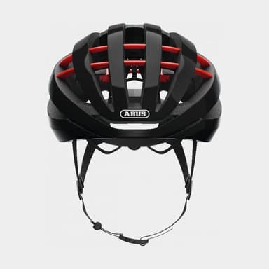 Abus Aventor QUIN Velvet Black, Cykelhjälm Röd Large