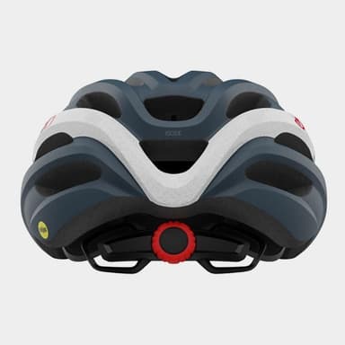 GIRO Isode MIPS Matte Portaro Grey/White/Red, Cykelhjälm Grå Adult